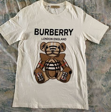 burberry bear shirt|Meer.